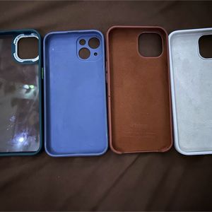 4 Silicone Cases iPhone 13 & 14