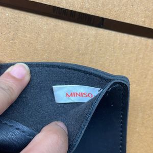 Black Miniso Wallet