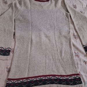 Sweater With Christmas Design