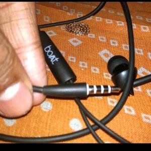 BOAT 100 Bashhead Black Earphones 🎧