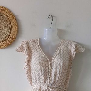 Olivaceous Boho Dress