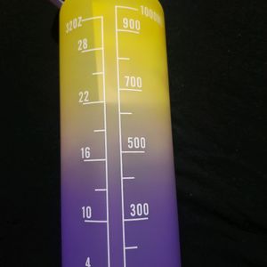 Motivational Water Bottle 1000 Ml