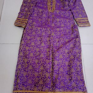 Lace Work Kurti