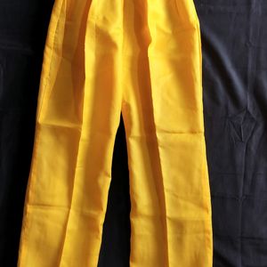 Yellow Pant For Women