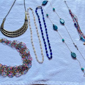 Trendy Women Neck Pieces Combo Set For Wome