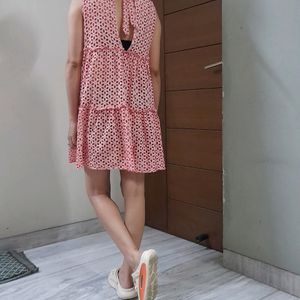 Cute Pure Cottan Mini Dress