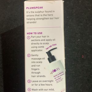 Plum Hair Oil