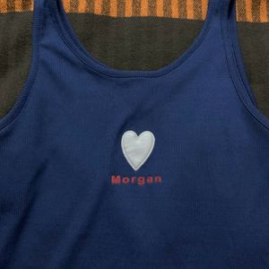 cut selves top with reflection heart