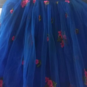 Beutiful Skirt Blue Colour