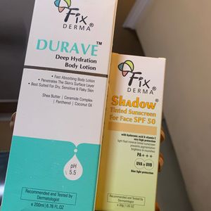 Fixderma Combo Of Sunscreen & Body Lotion