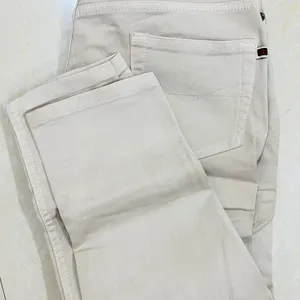 Beige 3/4th Jeans Denim Boutique