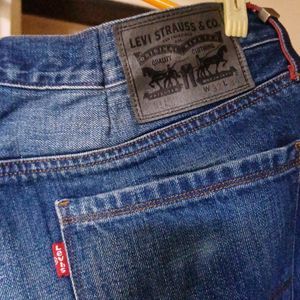 Levis Mens Blue Jeans