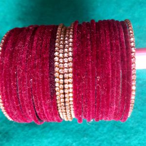 Unique Creation twisty Velvet Bracelets & Bangles