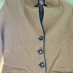 BEIGE BLAZER FOR WOMEN