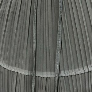 Pleated long Skirt