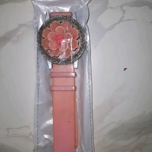 Pink Watch Bracelet For Girls