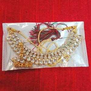 Kundan Stone Jewellery Set