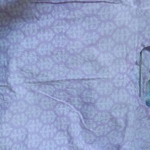 Lavender Short Kurti/ Top For Women