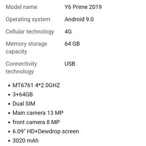 🔥SALE🔥Huawei Y6 Prime 2019