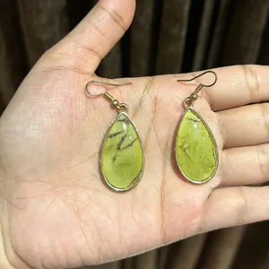 Light Green Earrings