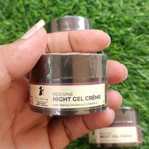 Pilgrim Red Bine Night Gel Creme Pack Of 3