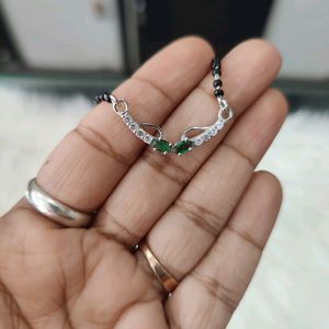 92.5 Sterling Silver Mangalsutra For Womens