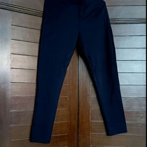 STOP Brand Solid Blue Skinny Fit Formal Tregging