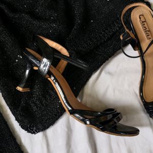 Black Anklestrap Heels