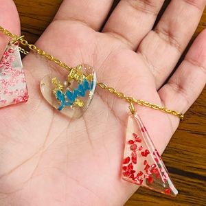 Loveable Resin Charms Bracelet