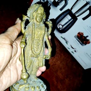 Brass Mahavishnu1kg(Guruvayoorappan