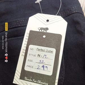 (N-12) 32 Size Slim Fit Denim Jeans