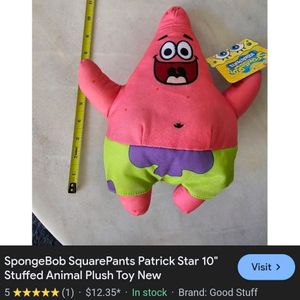 Patrick Starfish Plush