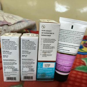 Dr Sheth Sleeping Mask Facewash Suganda Serum