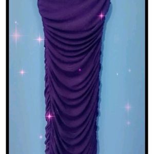 Purple Bodycon Dress