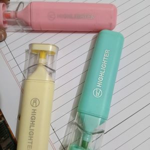 Aesthetic Cute Highlighters