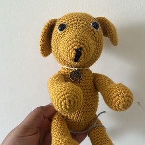 Handmade Crochet Dog