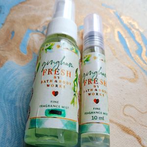 (Any 3) 10ml Bath&BodyWorks Mist Samples