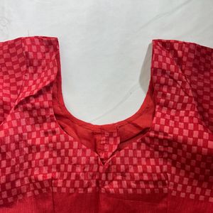 Red & Gold Blouse (Women)