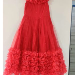 Red Rose Frock