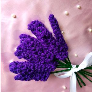 Set Of 4 Crochet Lavenders With Surprise Freebie