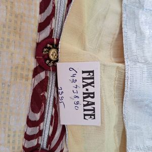 Mehroon &off White Patiyala Suit