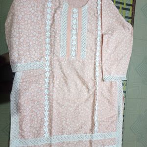 Pure Cotton Afghani Kurta Salwar Dupatta Set