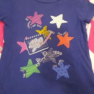 US POLO top for girls 8-9 years