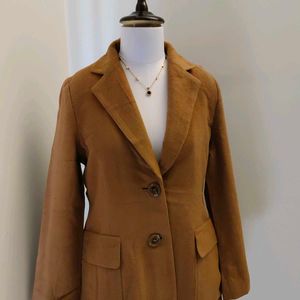 Solid Brown Overcoat