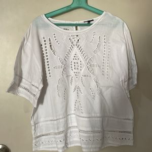 Cutwork Top