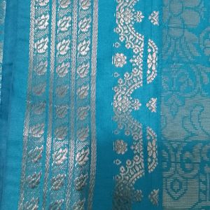 Blue Colour Saree💙