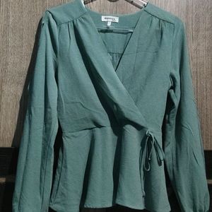 Monteau Wrap Blouse