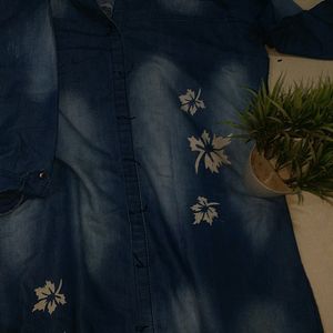 Vintage Denim XXL Kurti