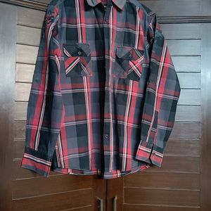 Copperstone Limited Edition Men Red Check Shirt
