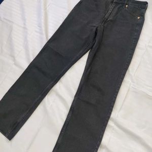 H&M Vintage Straight High Waist & Denim